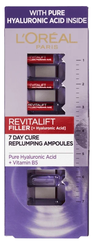 Loreal Revitalift Filler Ampoules Hyaluronic Acid