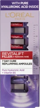 Loreal Revitalift Filler Ampoules Hyaluronic Acid