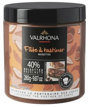 Hasselnøtt 40% Chocolate Spread 280g Valrhona