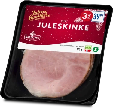 Juleskinke Røkt 170g Skivet