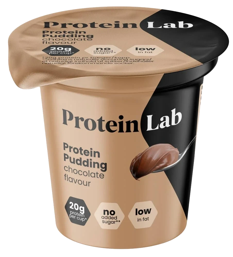 Proteinpudding sjokolade