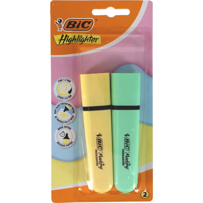 Överstrykningspennor 2-pack