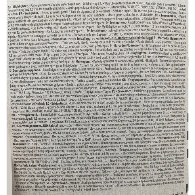 Överstrykningspennor 2-pack