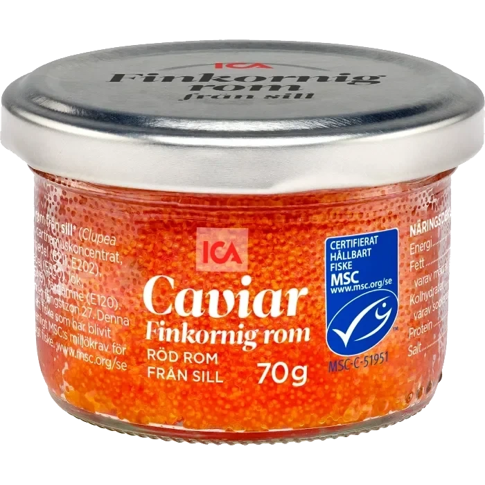 Röd Rom Finkorning 70g ICA
