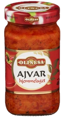Ajvar Hjemmelaget 480g Olinesa