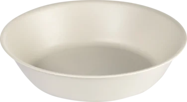 Tallerken Dyb Pp Mineral Gjenbrukbar 18cm Beige