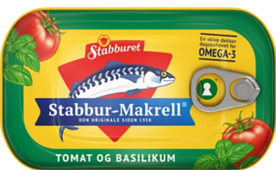 Stabbur-Makrell Tomat & Basillikum