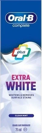 Oral B Complete Extra White Clean Mint 75 ml
