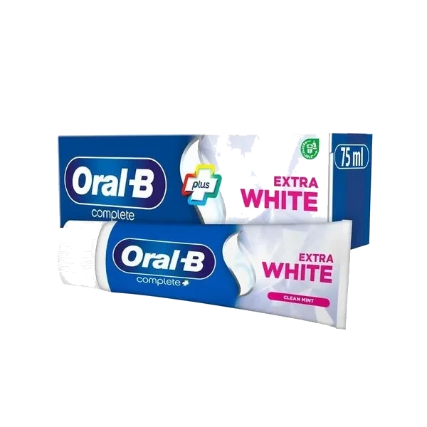 Oral B Complete Extra White Clean Mint 75 ml