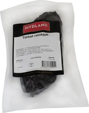 Tørket Reinkjøtt 200g Mydland
