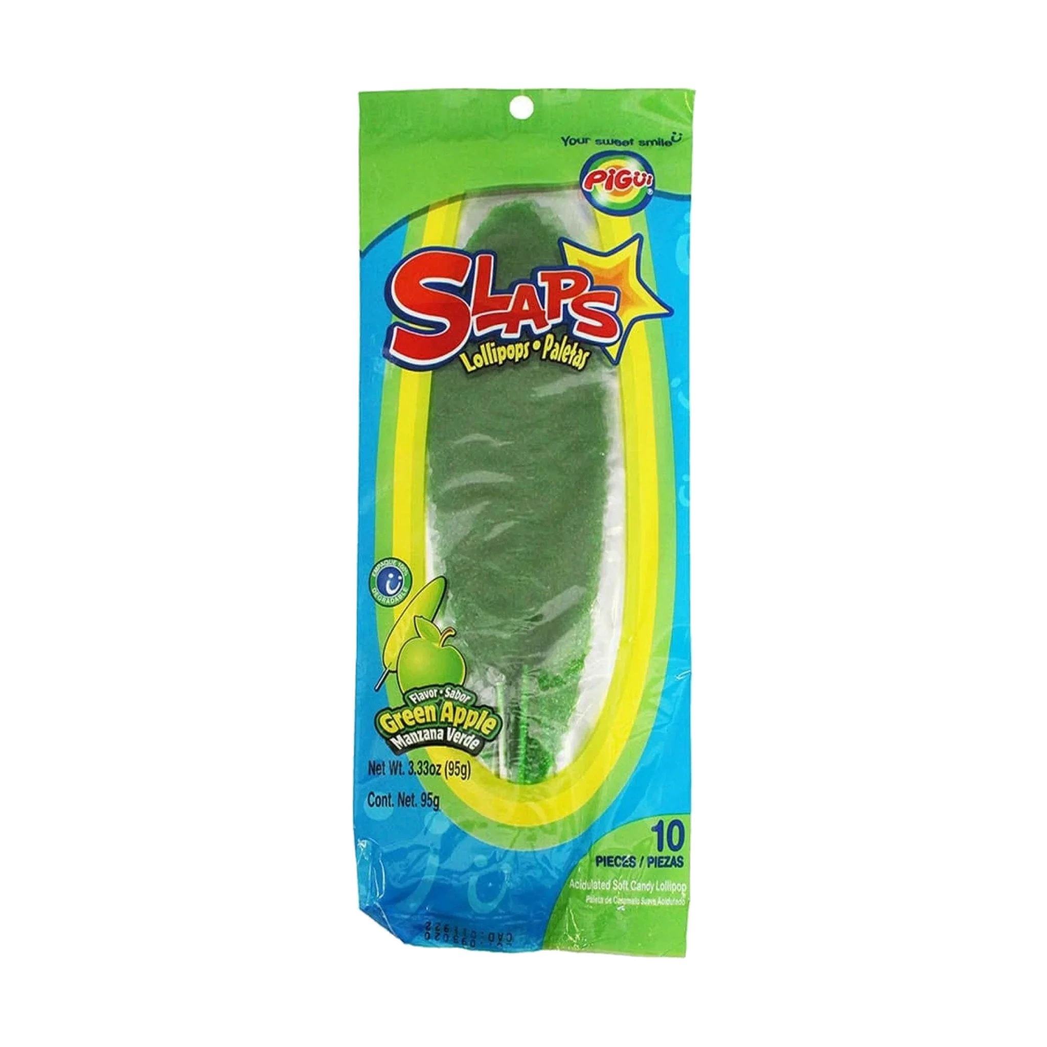 Pigui Slaps Green Apple 95 g (DATOVARE)