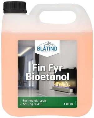 Blåtind Fin Fyr Bioetanol 4l