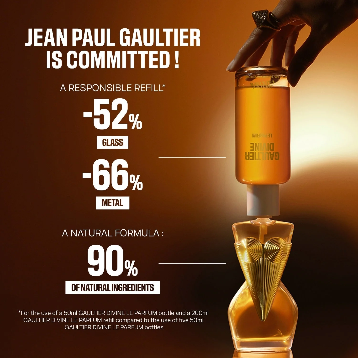 Jean Paul Gaultier Gaultier Divine Le Parfum 200 ml, Refill