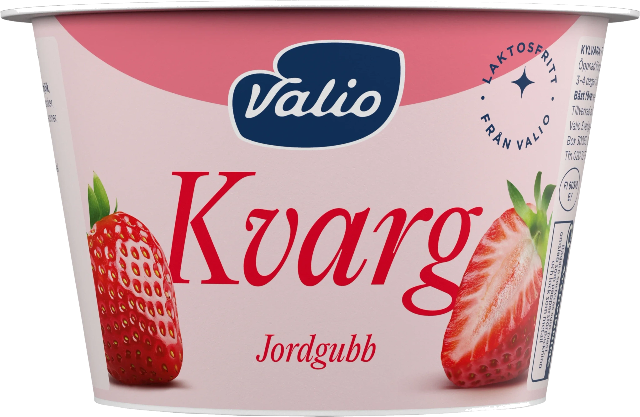 Laktosfri Kvarg Jordgubb 7%