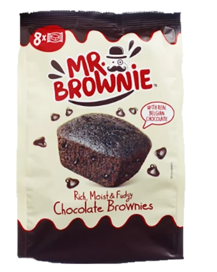 Mr. Brownie m/sjokolade 200g