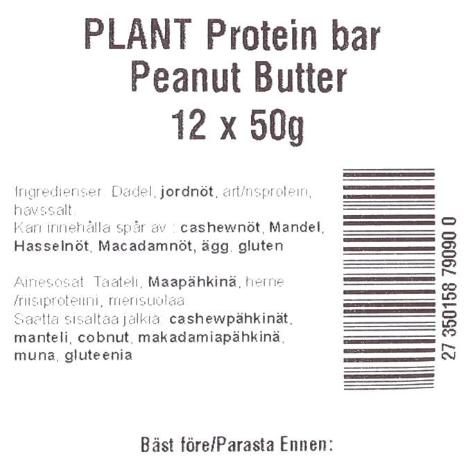 Proteinbar Peanutbutter 12-pack