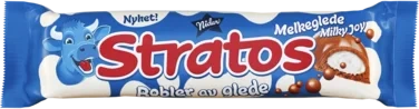 Stratos Melkeglede Sjokoladebar 35g	 	