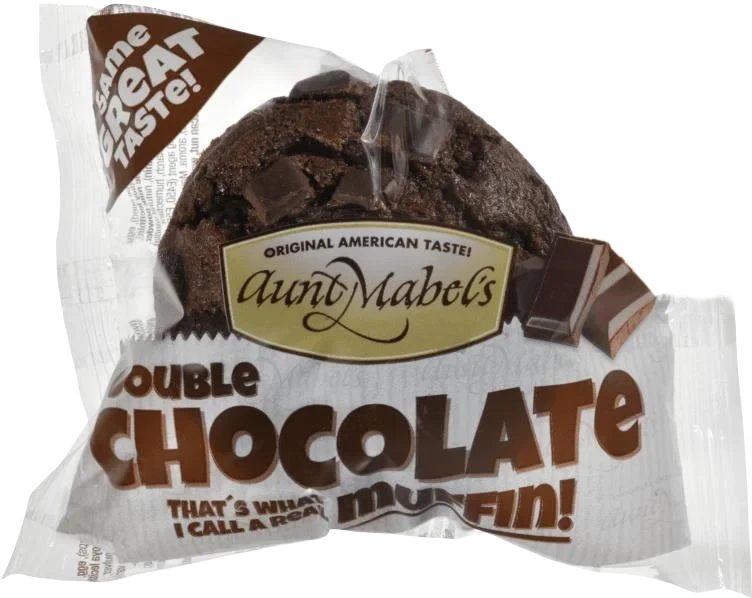 Muffins Double Chocolate 95g Aunt Mabels
