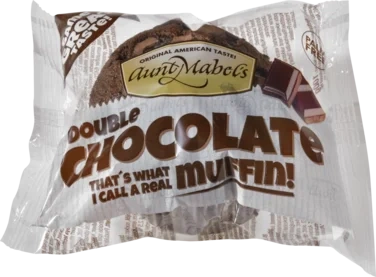 Muffins Double Chocolate 95g Aunt Mabels