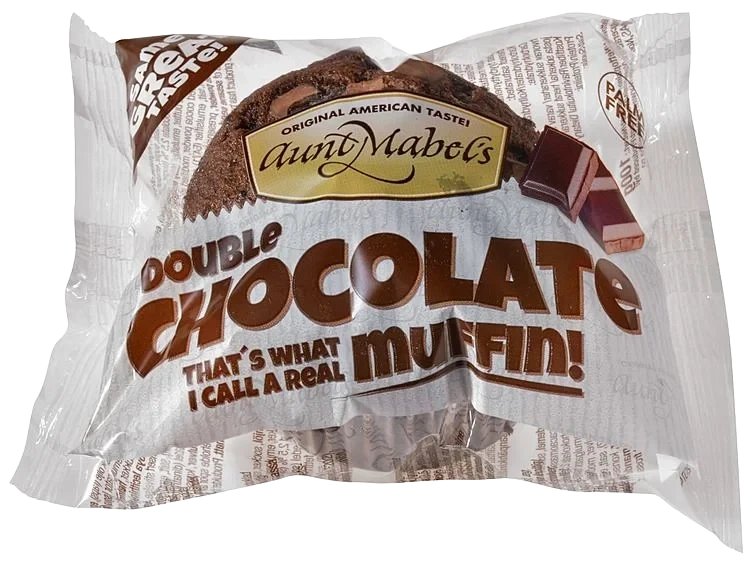 Muffins Double Choco 16x95g Eske Aunt Mabels