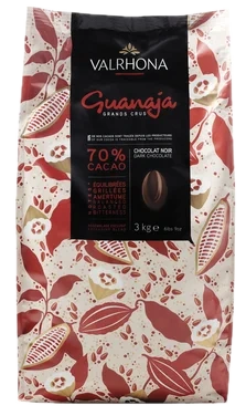 Sjokolade Mørk 70% Guanaja 3kg Valrhona