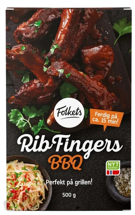 Rib Fingers Barbeque 500g Folkets