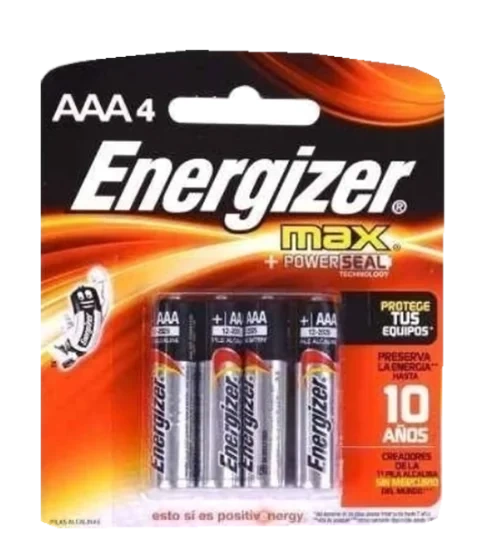 Energizer Max Powerseal AAA 4pk