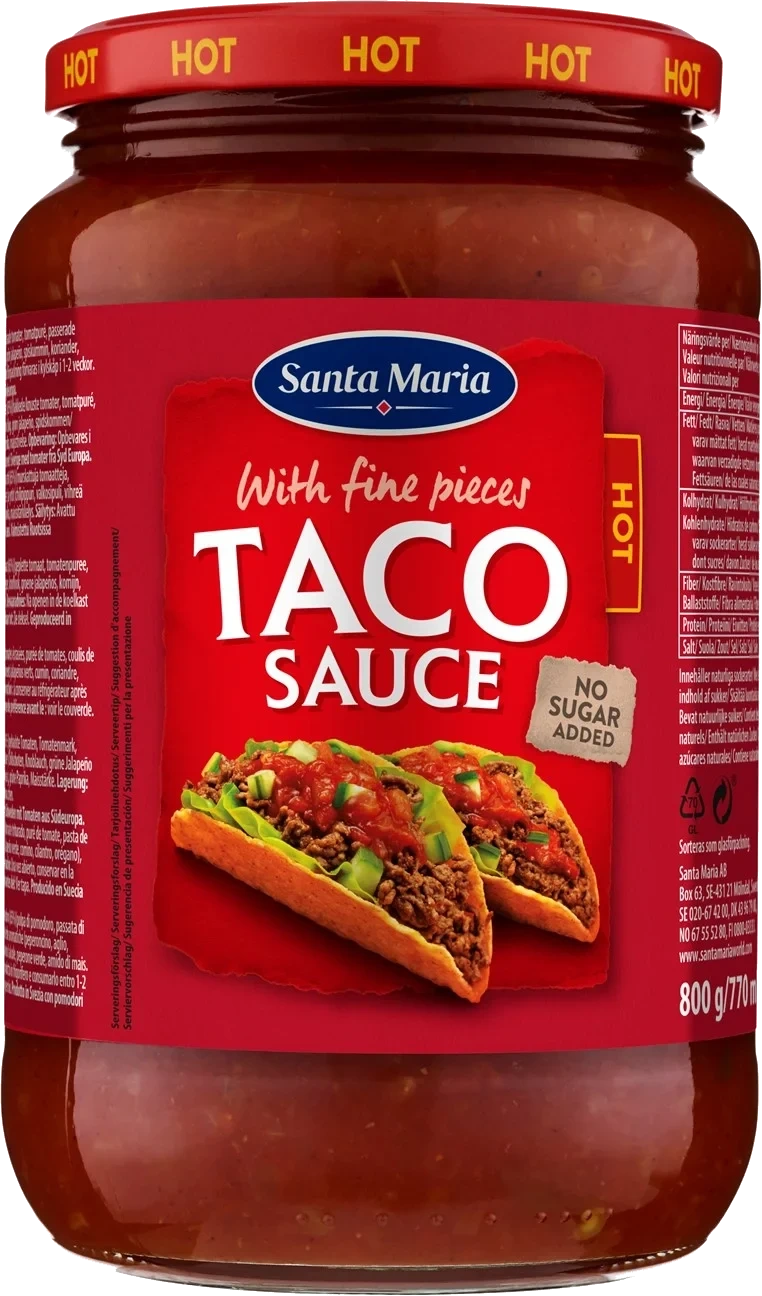 TACO SAUCE HOT