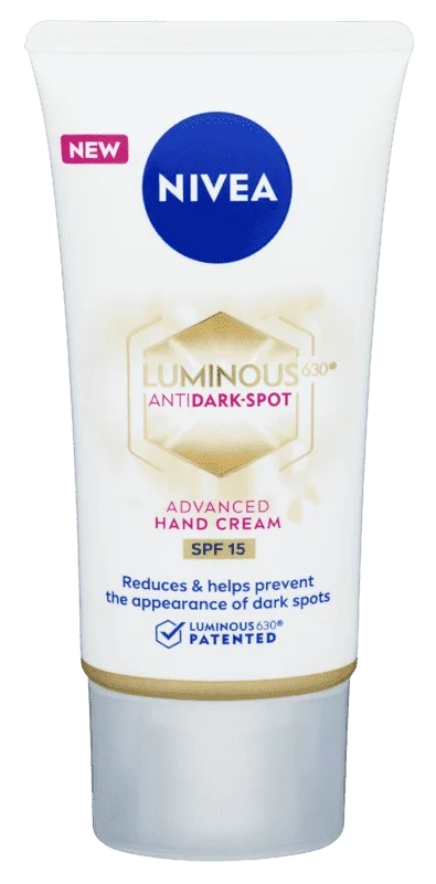 Nivea Luminous630 Anti Dark-spot Håndkrem Spf15, 50ml