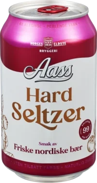 Aass Hard Seltzer Friske Nordiske Bær 0.33l bx