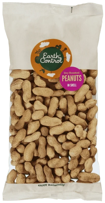 Earth Control Peanøtter med Skall 425g