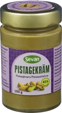 Pistasjekrem 190g Sevan