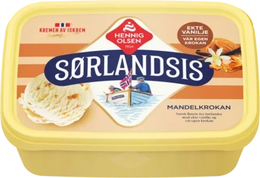 Sørlandsis Mandelkrokan 1l Hennig-Olsen Is