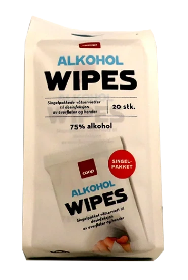 Alkohol Wipes 20stk