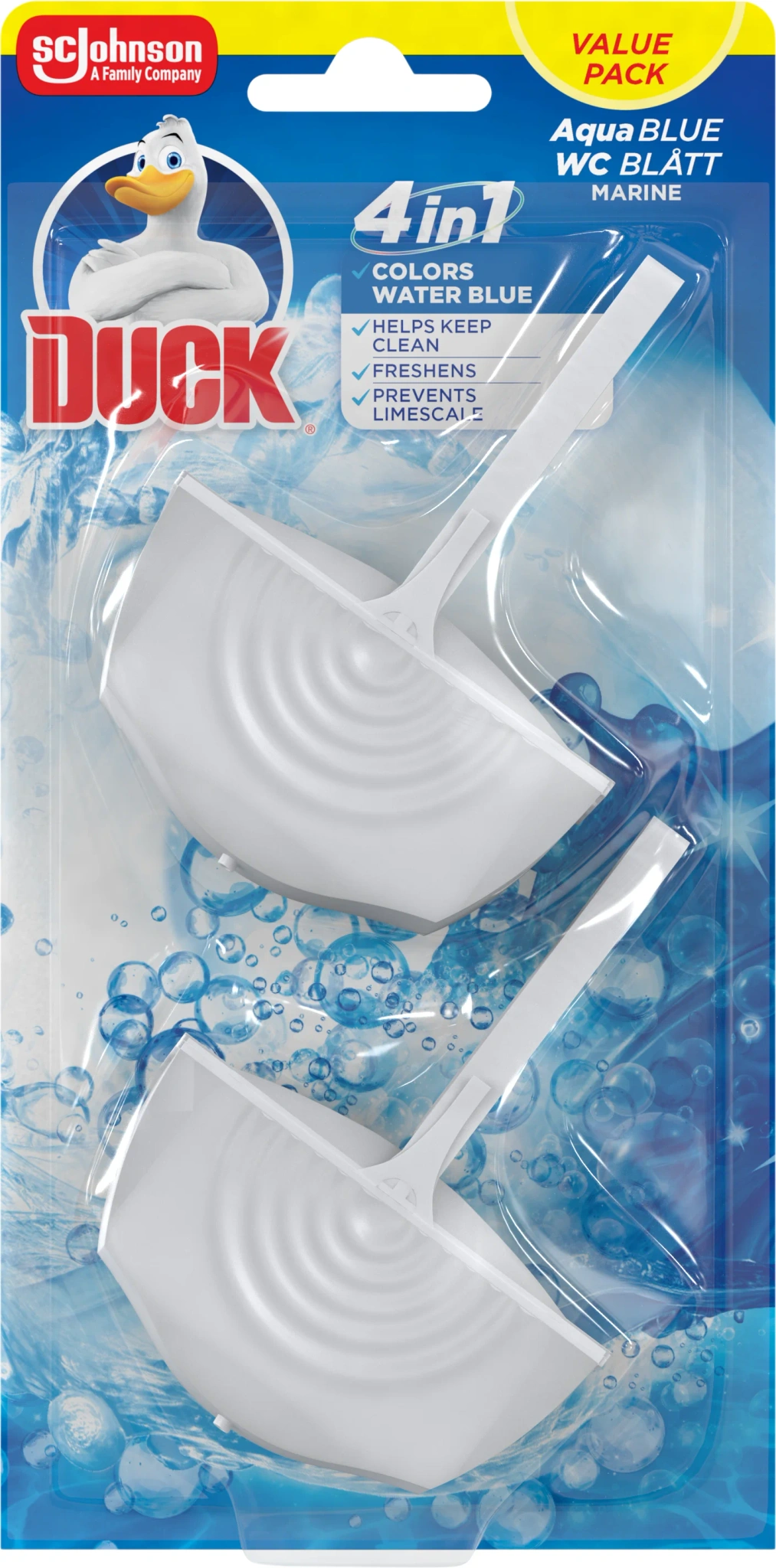 Wc Blått Duo 2-pack