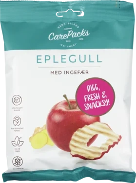 Eplegull med Ingefær 25g