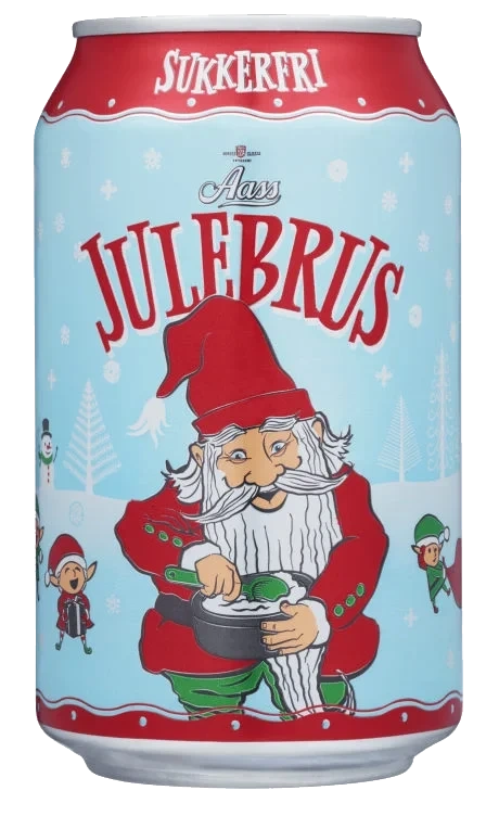Aass Julebrus Sukkerfri 0.33l bx