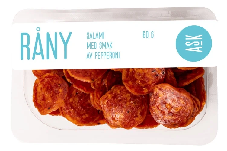 Råny Pepperoni skivet 60g Ask