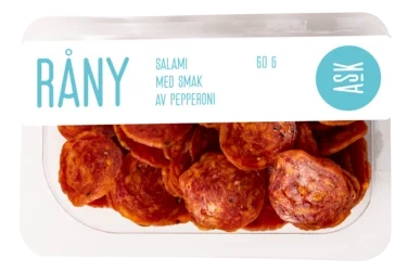 Råny Pepperoni skivet 60g Ask