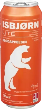 Isbjørn Lite Blodappelsin Glutenfri 0,50l bx