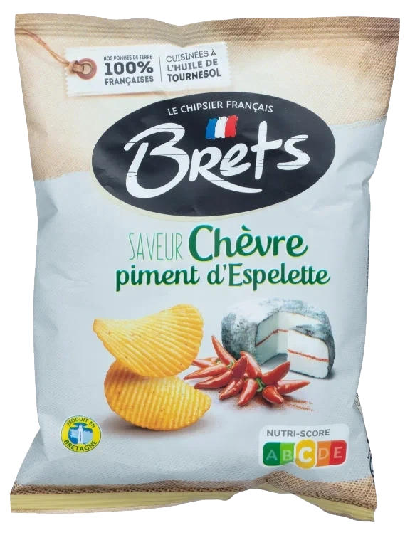 Potetchips m/Chevre og Chilli 25g Brets