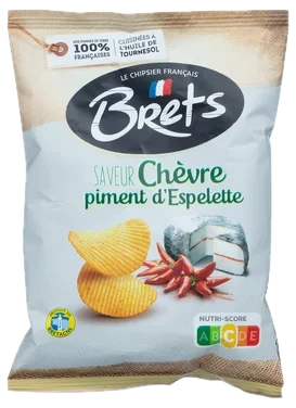 Potetchips m/Chevre og Chilli 25g Brets