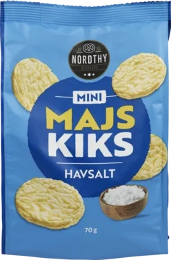Nordthy Mini Majskiks Havsalt 70g
