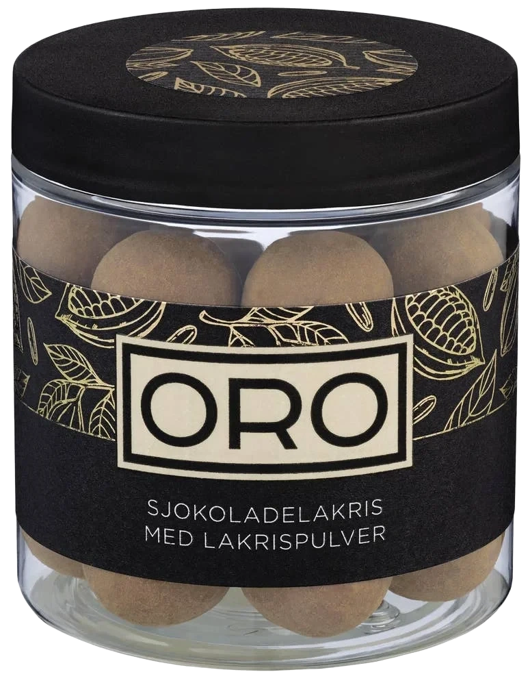 Sjokoladelakris med Lakrispulver 140 g