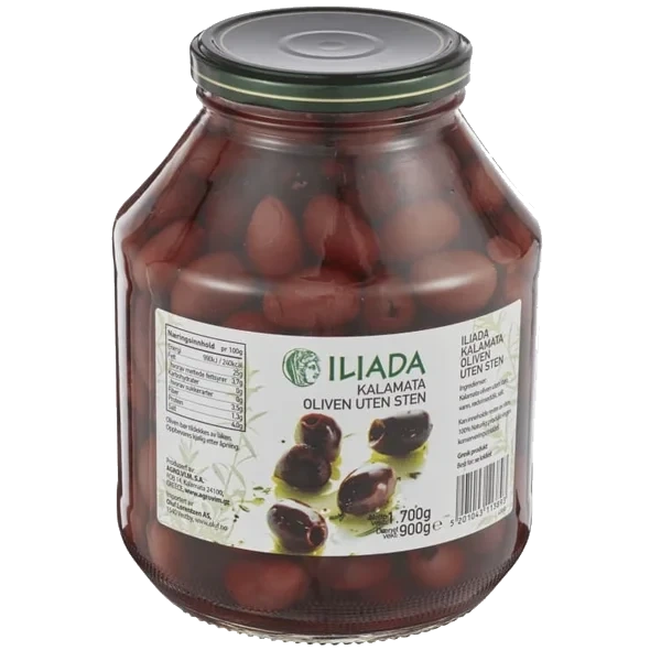 Iliada Oliven Kalamata U/sten 1,7kg