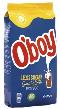 O'boy Mindre Sukker 500g Pose