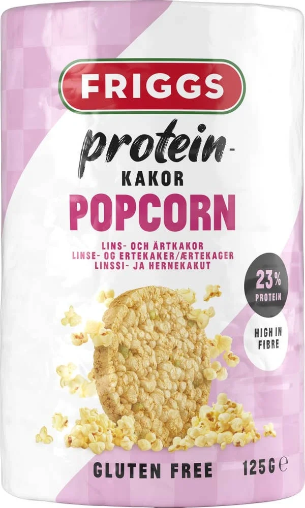 Proteinkakor Popcorn
