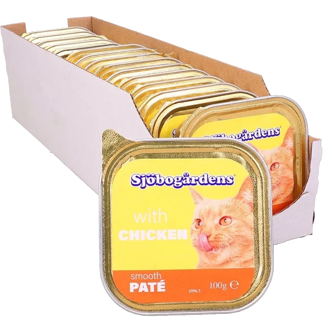 Kattmat Paté Kyckling 16-pack