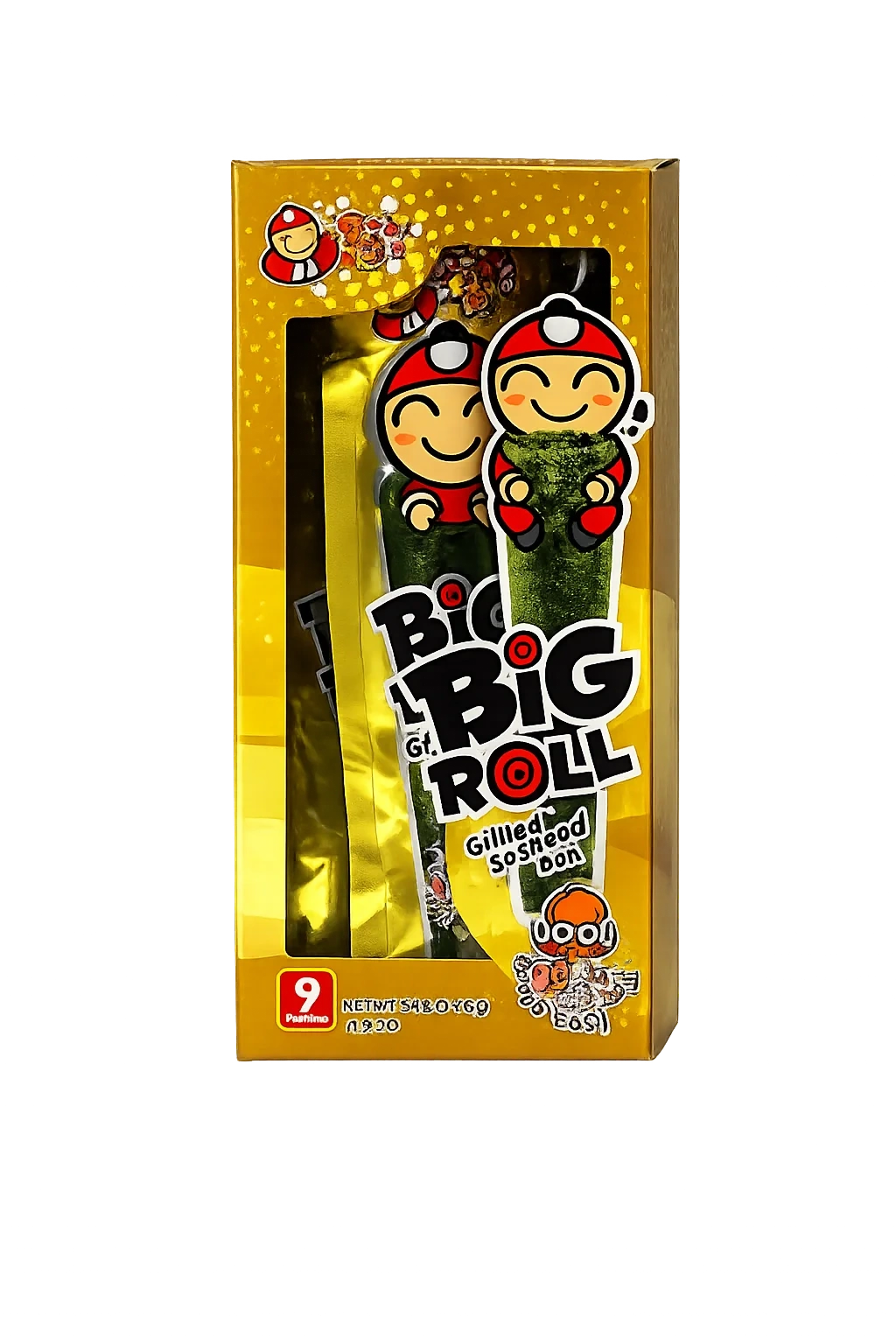 Big Roll Grill Spicy - Squid 27g Taokaenoi