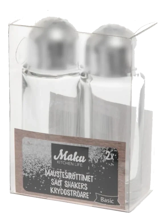 Salt/Pepper Bøsse 2stk Maku